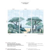 Riviera La Spiaggia, Vert Emeraude, PaperMint