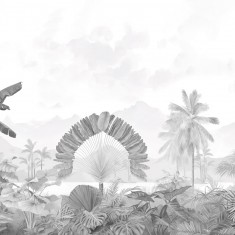 Fototapet Amazonia, Grisaille, PaperMint