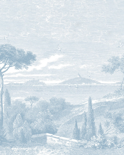 Bord de Mer, Bleu Pastel, PaperMint