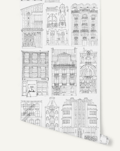 Façades, Noir, 4.7mp / rola, PaperMint