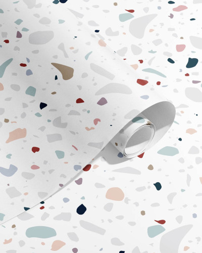 Granite Multicolor, 4.5mp / rola, PaperMint