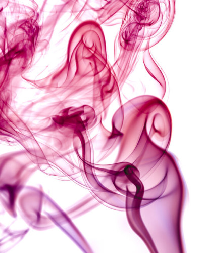 Tapet Abstract Smoke cu fumuri roz pale.
