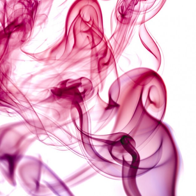 Tapet Abstract Smoke cu fumuri roz pale.