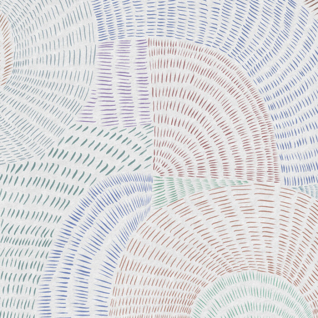 Fototapet abstract multicolor într-un birou modern