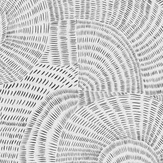 Fototapet abstract alb-negru cu linii