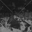 Mountain Nightscape - BW, Photowall