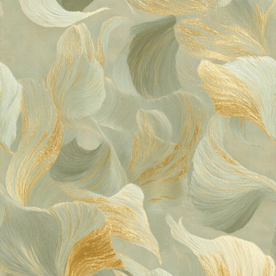 Rhythmic Curves, Large, Sage, Photowall