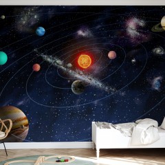 Foto tapet 3D Solar System, personalizat, Photowall