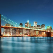 Bright Brooklyn Bridge, Photowall