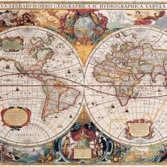 Fototapet Antique Map, Henricus Hondius 1630, personalizat, Photowall