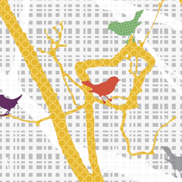 Fototapet Photowall PHW-E20055. Conține culorile: Galben, Galben Matura, Portocaliu, Portocaliu Semnal, Violet, Mov Trafic, Verde, Verde Deschis, Roz, Roz Deschis