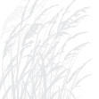 Fototapet Grass, Light Grey, Photowall