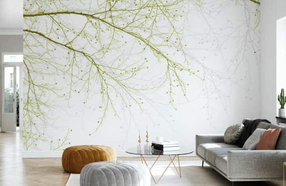Fototapet Black Beech, Green, personalizat, Photowall