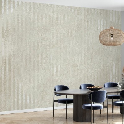 Tapet cu design subtil, texturat, Specular Reflection, Yellowish Grey