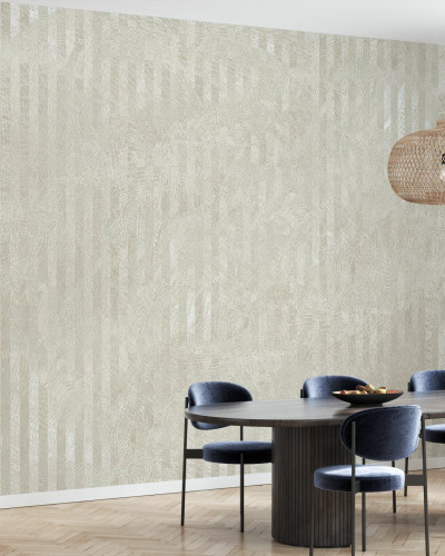 Tapet cu design subtil, texturat, Specular Reflection, Yellowish Grey