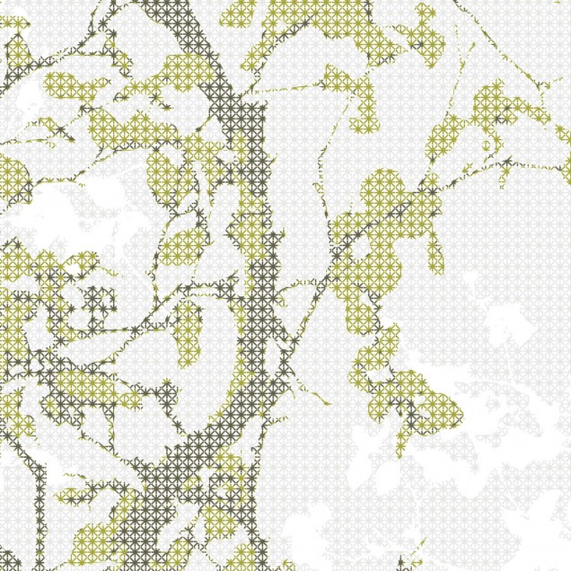 Fototapet Photowall PHW-E20587. Conține culorile: Galben, Galben Măsliniu, Alb, Alb Trafic, Gri, Gri-Verde, Gri, Gri Pietricică, Violet, Violet Perlă