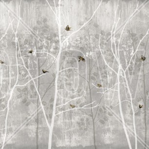 Fototapet Photowall PHW-E20772. Conține culorile: Gri, Telegri 4, Galben, Galben Ocru, Gri, Gri Khaki, Verde, Verde-Maro, Gri, Gri Ciment