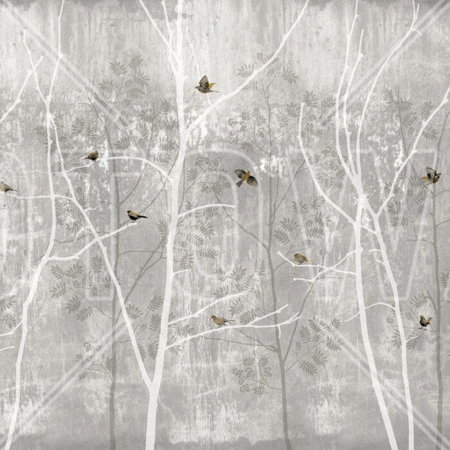 Fototapet Photowall PHW-E20772. Conține culorile: Gri, Telegri 4, Galben, Galben Ocru, Gri, Gri Khaki, Verde, Verde-Maro, Gri, Gri Ciment
