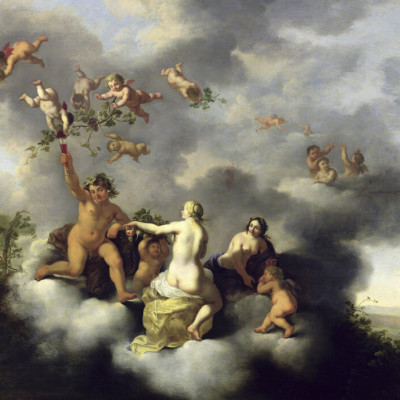 Tapet Venus and Cupid, Cornelis van Poelenburgh