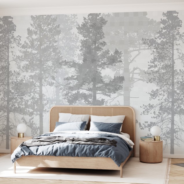 Fototapet Photowall PHW-E21501. Conține culorile: Gri, Telegri 4, Alb, Alb Semnal