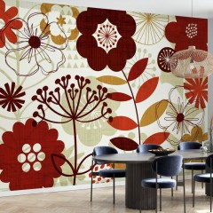 Fototapet Floral Pop I, personalizat, Photowall