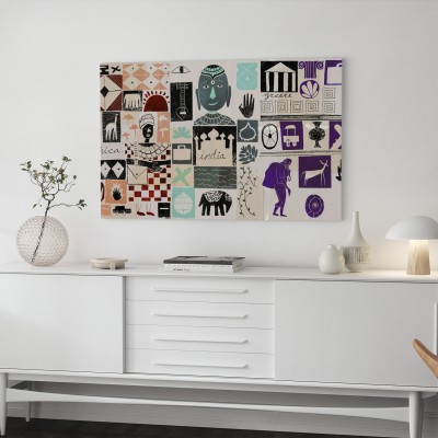 Tapet modern cu design abstract