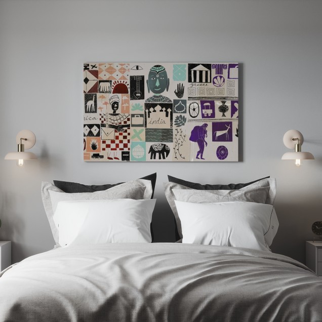 Tapet modern cu design abstract
