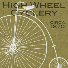 Fototapet High Wheel Cyclery, personalizat, Photowall