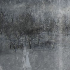 Fototapet Lost Landscape, Dark, personalizat, Photowall