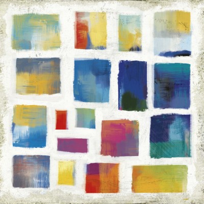 Tapet Vibrations Square cu design abstract, modern si minimalist.