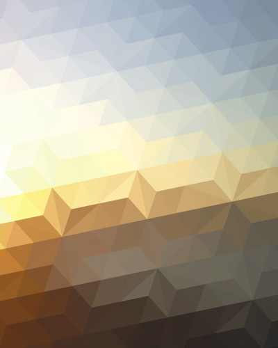 Tapet Abstract Sunset, Photowall, cu design geometric abstract, inspirat de culorile unui apus de soare.