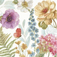 Fototapet Rainbow Seeds Flowers 3, personalizat, Photowall