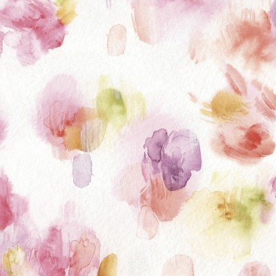 Tapet Watercolor Petals, cu design minimalist inspirat de pictura in acuarelă