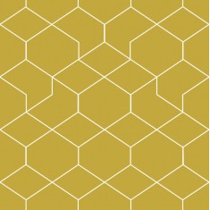 Fototapet Honeycomb Yellow, personalizat, Photowall