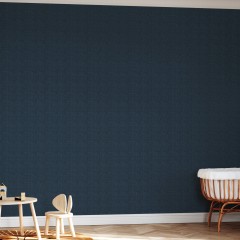 Fototapet Linen Dark Blue, personalizat, Photowall