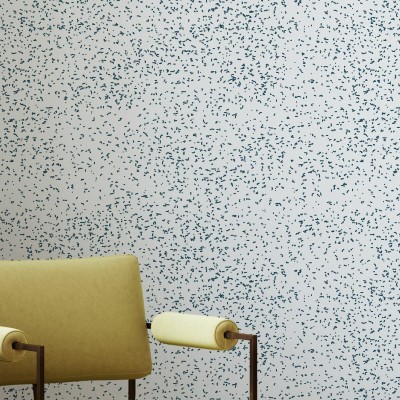 Tapet Speckle Blue cu model abstract albastru.