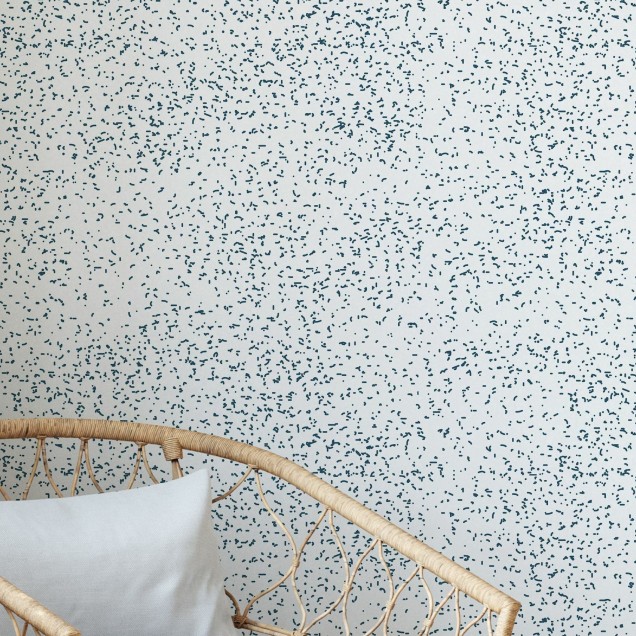 Tapet Speckle Blue cu model abstract albastru.