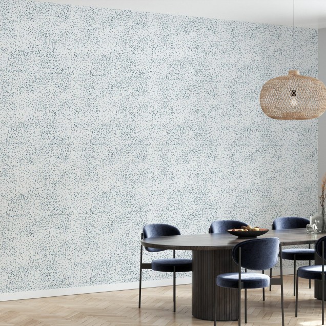 Tapet Speckle Blue cu model abstract albastru.