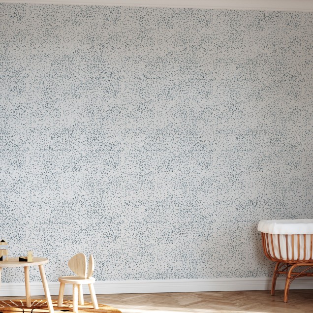 Tapet Speckle Blue cu model abstract albastru.