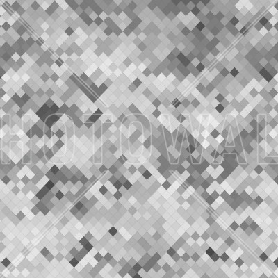 Tapet modern cu design geometric Tile Grey, în culori neutre, perfect pentru living
