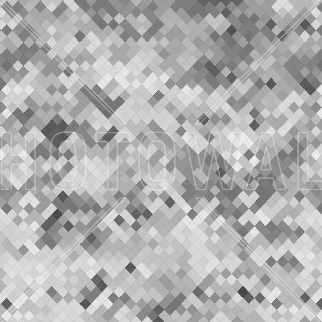 Tapet modern cu design geometric Tile Grey, în culori neutre, perfect pentru living
