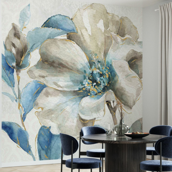 Indigold Floral 1, Photowall