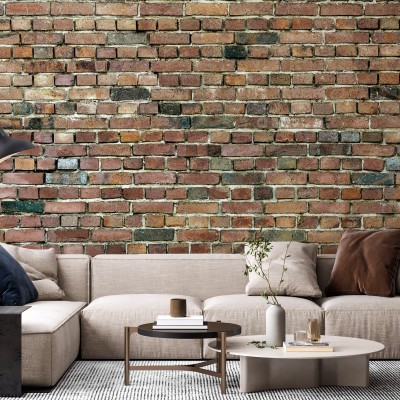 Tapet cu aspect de perete din cărămidă, Stockholm Brick Wall