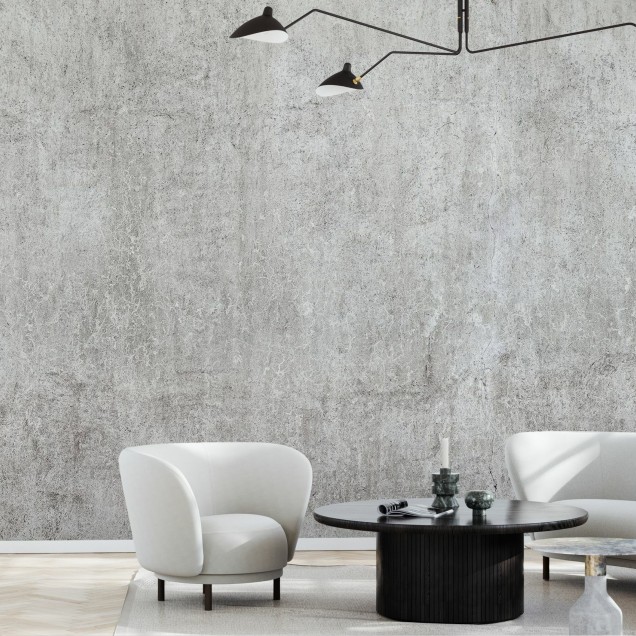 Industrial Concrete Wall wallpaper, featuring a concrete wall texture.