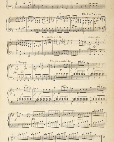 Tapet cu note muzicale vintage