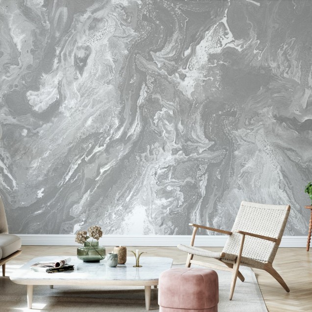 Fototapet cu design modern de marmură, Brume, Granite