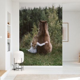 Fototapet Bear Hug, Personalizat, Photowall