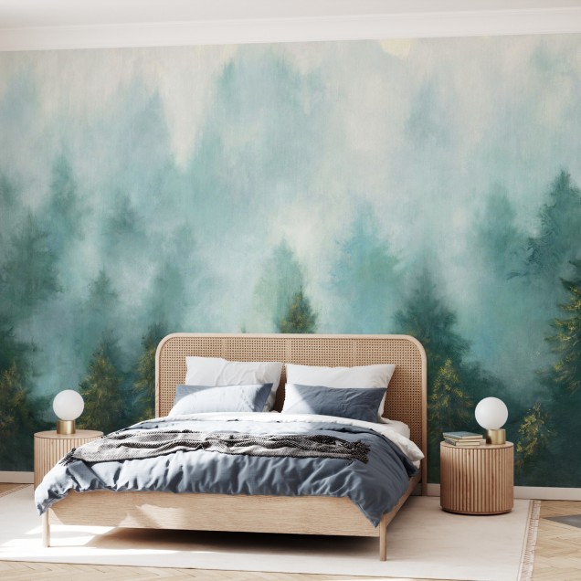 Tapet cu un design elegant, care va aduce natura in casa ta.