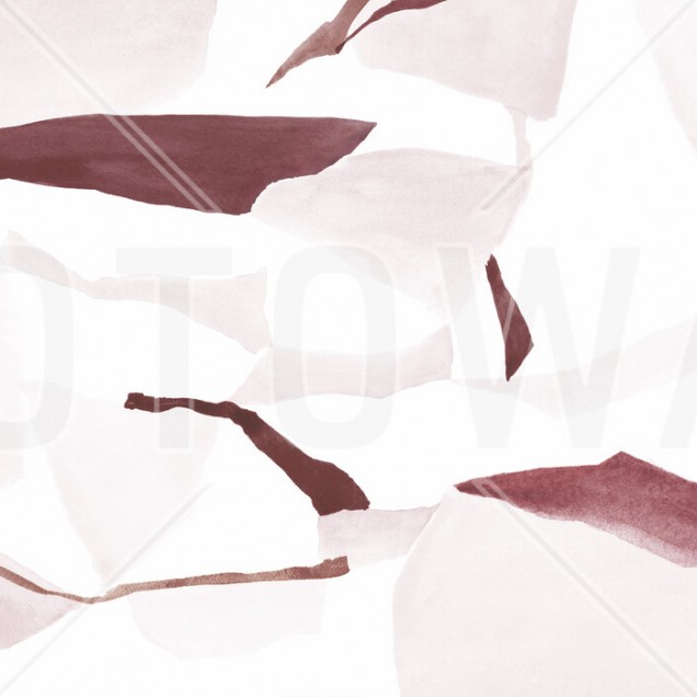 Tapet abstract cu nuanțe de bordo și roz pal, design minimalist, perfect pentru living, dormitor, hol sau birou.