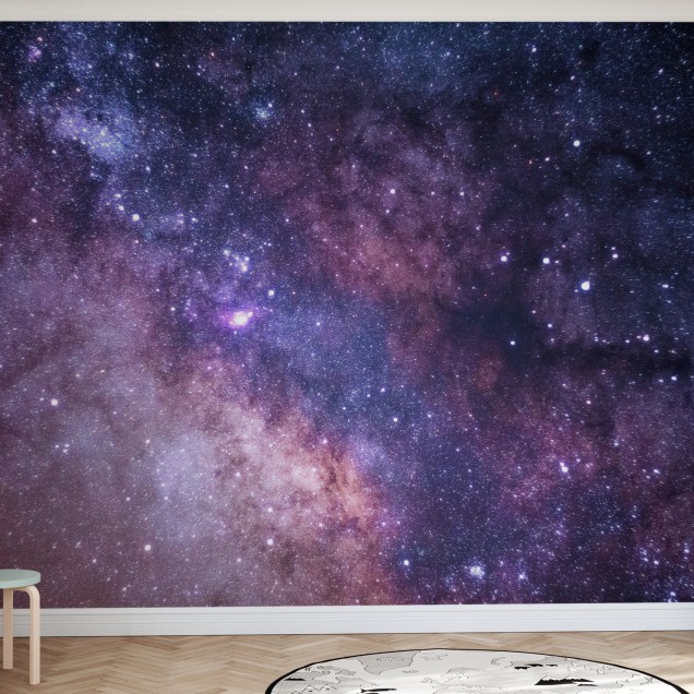Tapet Galaxy, cu un design modern și minimalist, perfect pentru dormitoare și livinguri.